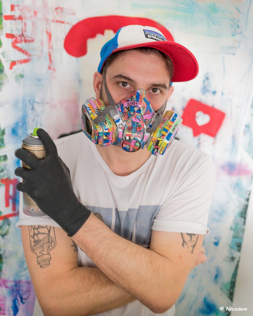 Mr Popart, street artiste du décalage